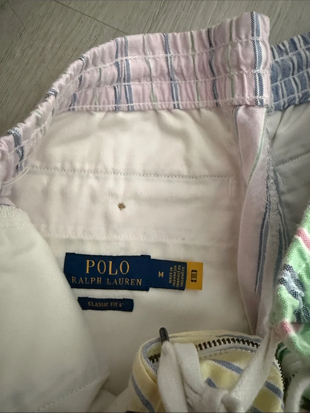 Polo Ralph Lauren Pastel Stripe Drawstring Shorts